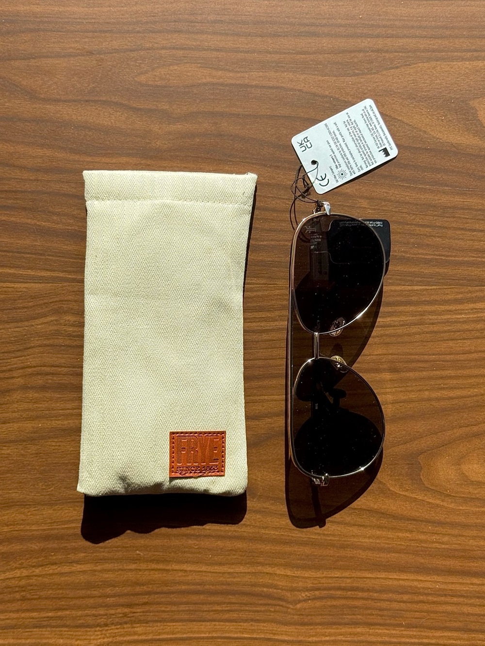 frye woman’s aviator sunglasses